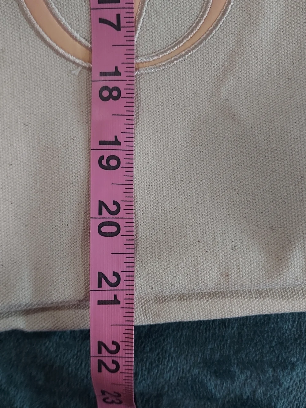 Victoria's Secret Pink Trim Canvas Tote